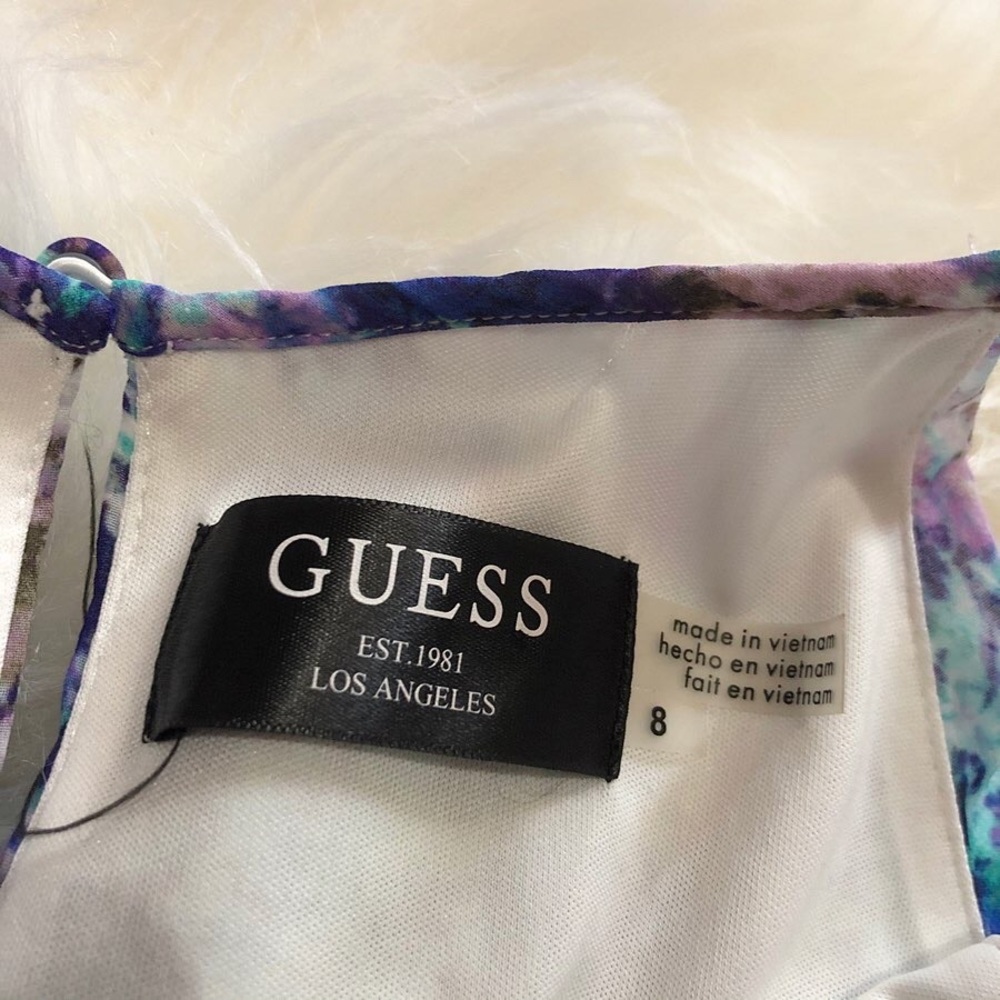 Guess Abstract Spring Dress - Picture 3 of 5